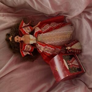 Vintage Collectible Holiday Barbie and Hallmark Keepsake Holiday Barbie Ornament